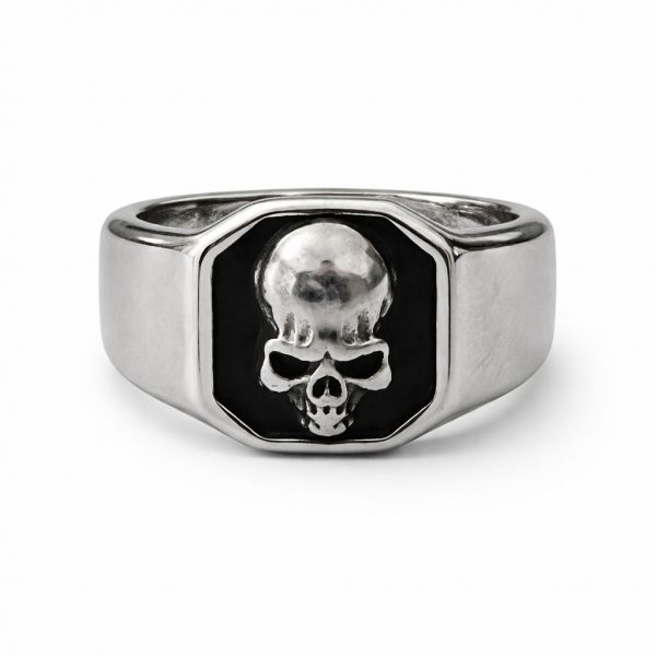 anillo calavera