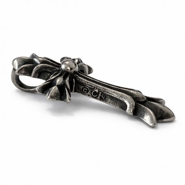 cruz corazon cromado lateral