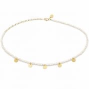 gargantilla perla dor