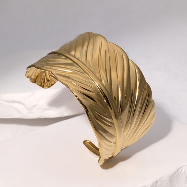 Pulsera acero inoxidable pluma