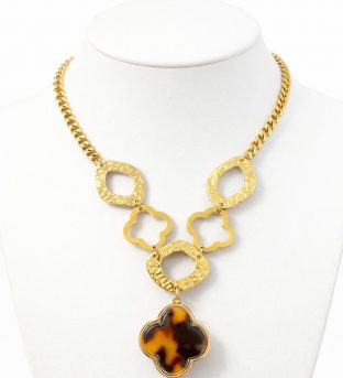 Collar Flor de Mármol