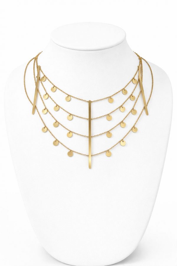 gargantilla golden queen