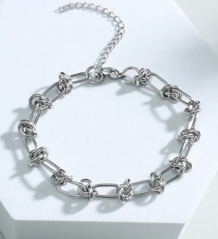 Pulsera nudo de acero