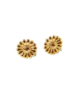 Pendientes de Flor Dorada