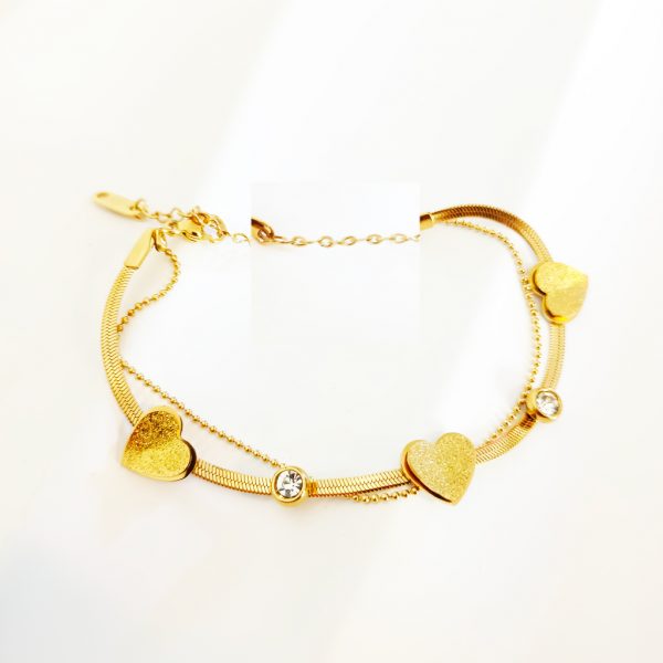 pulsera corazones