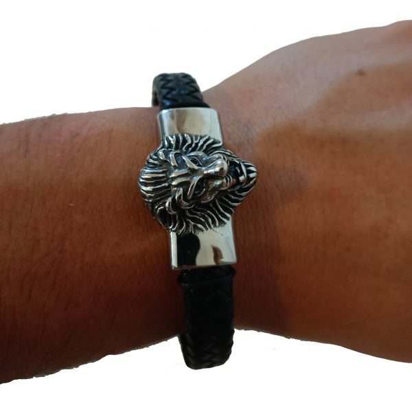 Pulsera cuero ecológico