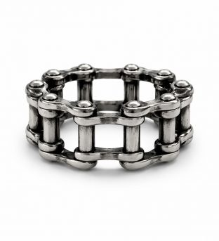 Anillo cadena Biker