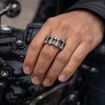 anillo biker modelo