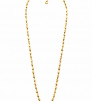 Cadena acero granos de café