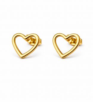 Pendientes Corazon Calado