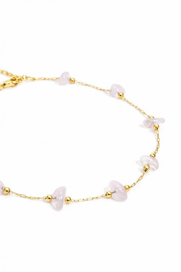 Pulsera fina con piedra Pulsera fina con piedra