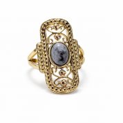 anillo Vintage de frente