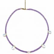 gargantilla bolitas y gota