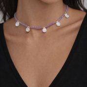 gargantilla bolitas y gota modelo