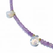 gargantilla bolitas y gotas