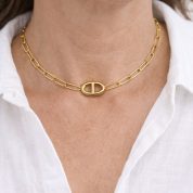 gargantilla hebilla modelo