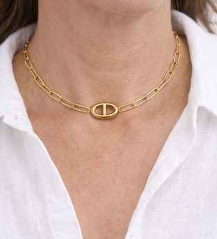 gargantilla hebilla modelo