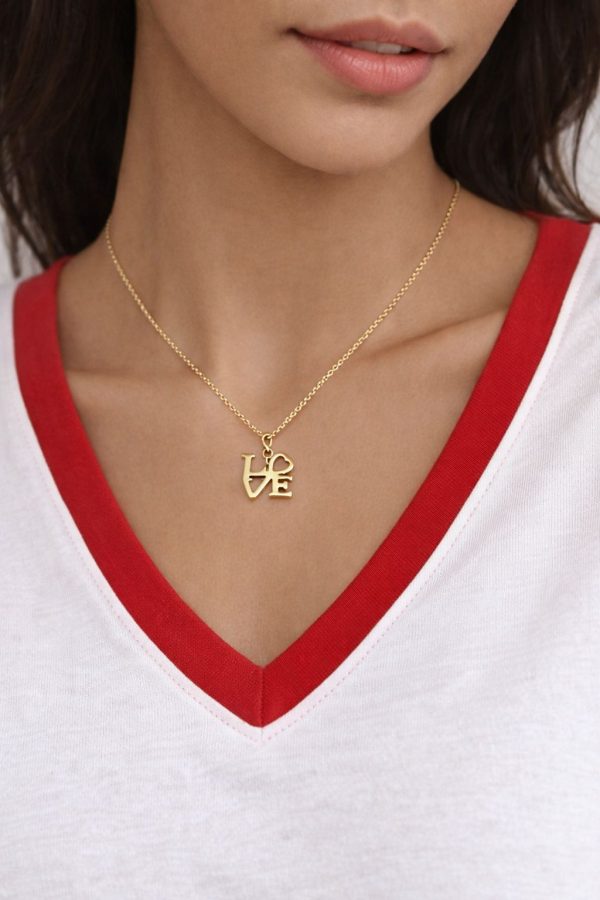 gargatilla love dorada