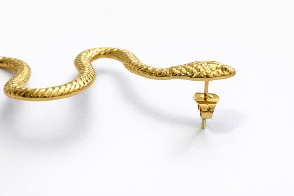 pendientes de serpiente ciere pendientes de serpiente ciere