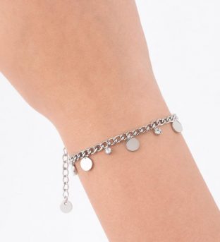 pulsera circulos y brillo modelo