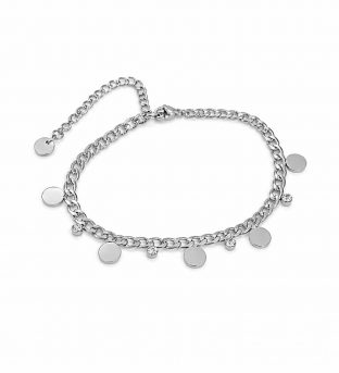 Pulsera círculos con circonitas