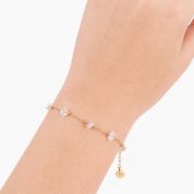 pulsera fina con piedras modelo