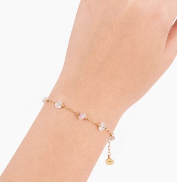 pulsera fina con piedras modelo pulsera fina con piedras modelo