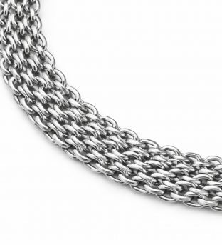 pulsera malla metalica