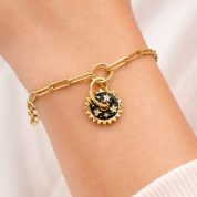 pulsera rueda y estrellas