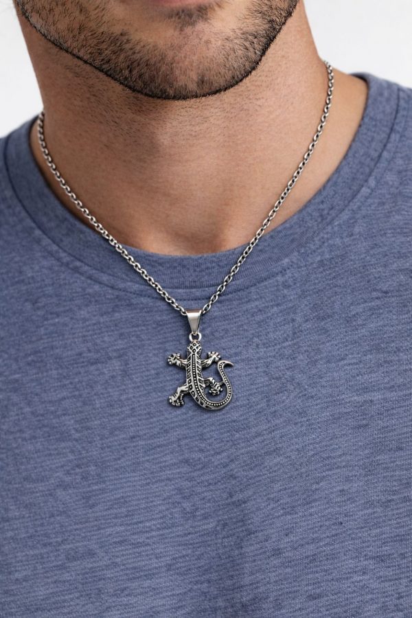colgante gecko modelo