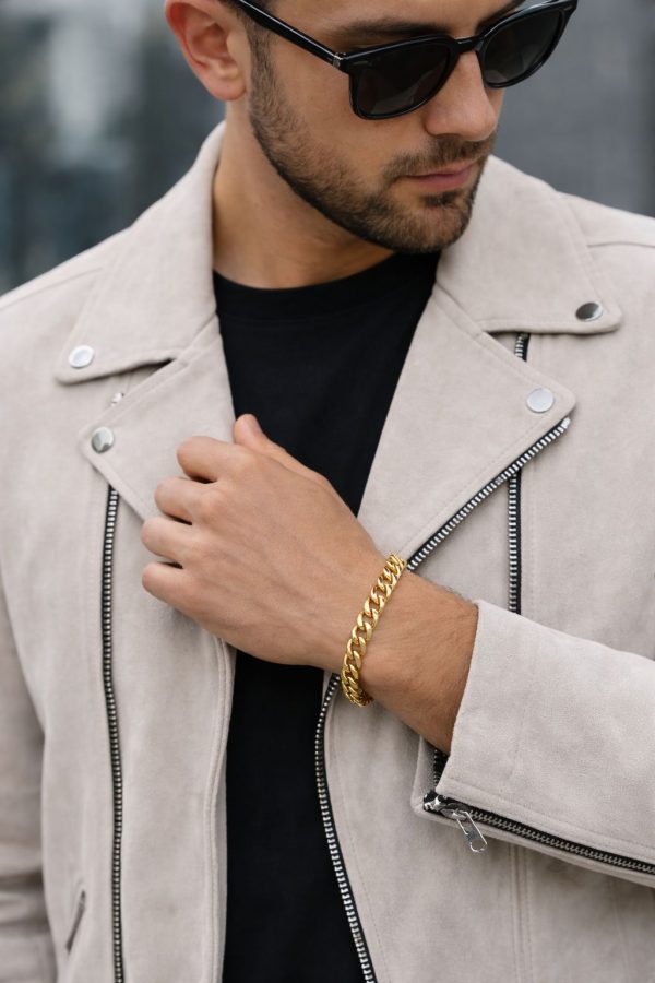 pulsera barbada 8 mm modelo