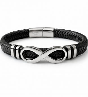 Pulsera trenzada Infinito